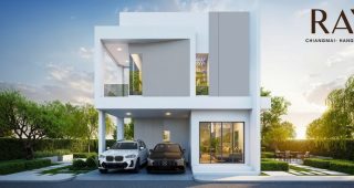 เรย์ เชียงใหม่-หางดง RAY Chiangmai-Hangdong บ้านแฝดและบ้านเดี่ยว Ultra Modern ทำเลใจกลางหางดง จาก Thippirom Property