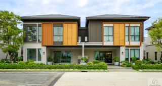 รีวิว Grande Pleno ทวีวัฒนา บ้านแฝดหน้ากว้าง แบบบ้านใหม่ล่าสุดจาก AP ทำเลใจกลางทวีวัฒนา ติดถนนบรมฯ เพียง 500 ม.* ใกล้ ม.มหิดล พร้อม Clubhouse และ Fitness 24 ชม.* เริ่ม 6.59-9 ล้าน*