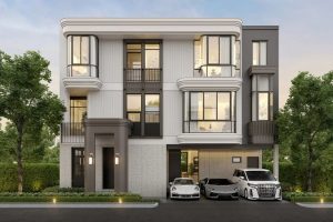 โมเน่ต์ ควินน์ พระราม 3 Monét Quinn Rama 3 บ้านหรู 3.5 ชั้น โครงการใหม่ จาก Maison Development เริ่ม 44.6-70 ล้านบาท*
