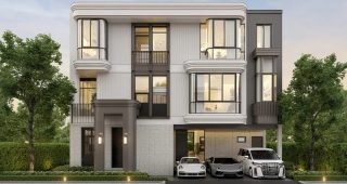 โมเน่ต์ ควินน์ พระราม 3 Monét Quinn Rama 3 บ้านหรู 3.5 ชั้น โครงการใหม่ จาก Maison Development เริ่ม 44.6-70 ล้านบาท*