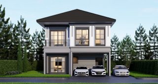 พฤกษากาญจน์ แฮมมิลตัน กาญจนบุรี-มอเตอร์เวย์ Pruksakan Hamilton Kanchanaburi-Motorway บ้านเดี่ยวและบ้านแฝด ใกล้มอเตอร์เวย์ ราคาเริ่ม 3.6-7.2 ล้านบาท*