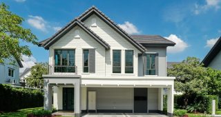 รีวิว บุราสิริ จตุโชติ บ้านเดี่ยวหรูสไตล์ New England Colonial บรรยากาศรีสอร์ต ส่วนกลางใหญ่วิวทะเลสาบ ใกล้ทางด่วนจตุโชติ เริ่ม 13.99 ล้าน*