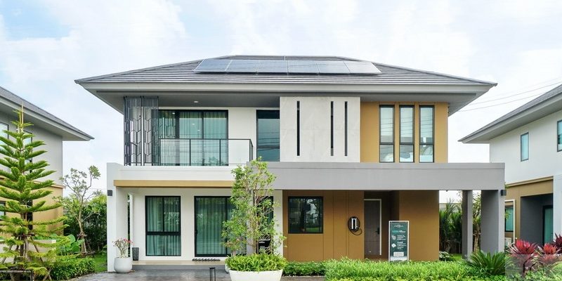 รีวิว SENA Park Grand รามอินทรา 2 บ้านเดี่ยวประหยัดพลังงาน พร้อม Solar Cell + แบตเตอรี่ ใกล้ Fashion Island เริ่ม 14–18 ล้านบาท*