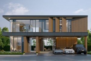 เดอะ ปาล์ม คอร์ทยาร์ด บางนา กม.8 The Palm Courtyard Bangna KM.8 บ้านดีไซน์ใหม่ ทำเลบางนา กม.8 เริ่ม 25 ล้าน*