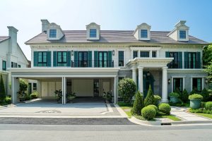 รีวิว ณริณสิริ พระราม 9-กรุงเทพกรีฑา บ้านเดี่ยวหรูสไตล์ Georgian Revival มี Clubhouse วิวทะเลสาบ ใกล้ ท่าอากาศยานสุวรรณภูมิ เริ่ม 40 ล้านบาท*