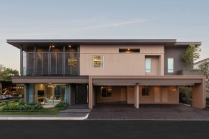 เดอะ ปาล์ม คอร์ทยาร์ด บางนา กม.8 The Palm Courtyard Bangna KM.8 บ้านดีไซน์ใหม่ ทำเลบางนา กม.8 เริ่ม 25 ล้าน*