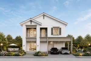 โมเดน รังสิต-คลอง 2 MODEN Rangsit-Klong 2 บ้านเดี่ยวโซนรังสิต เชื่อมต่อพหลโยธิน 10 นาที*