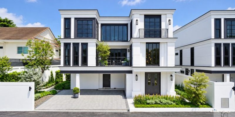 รีวิว The AXIS Utthayan (ดิ แอคซิส อุทยาน) บ้านเดี่ยวหรู 3 ชั้น สไตล์ Modern Classic Monochrome เอกสิทธิ์เพียง 5 ยูนิต เริ่ม 18.9 ล้าน*